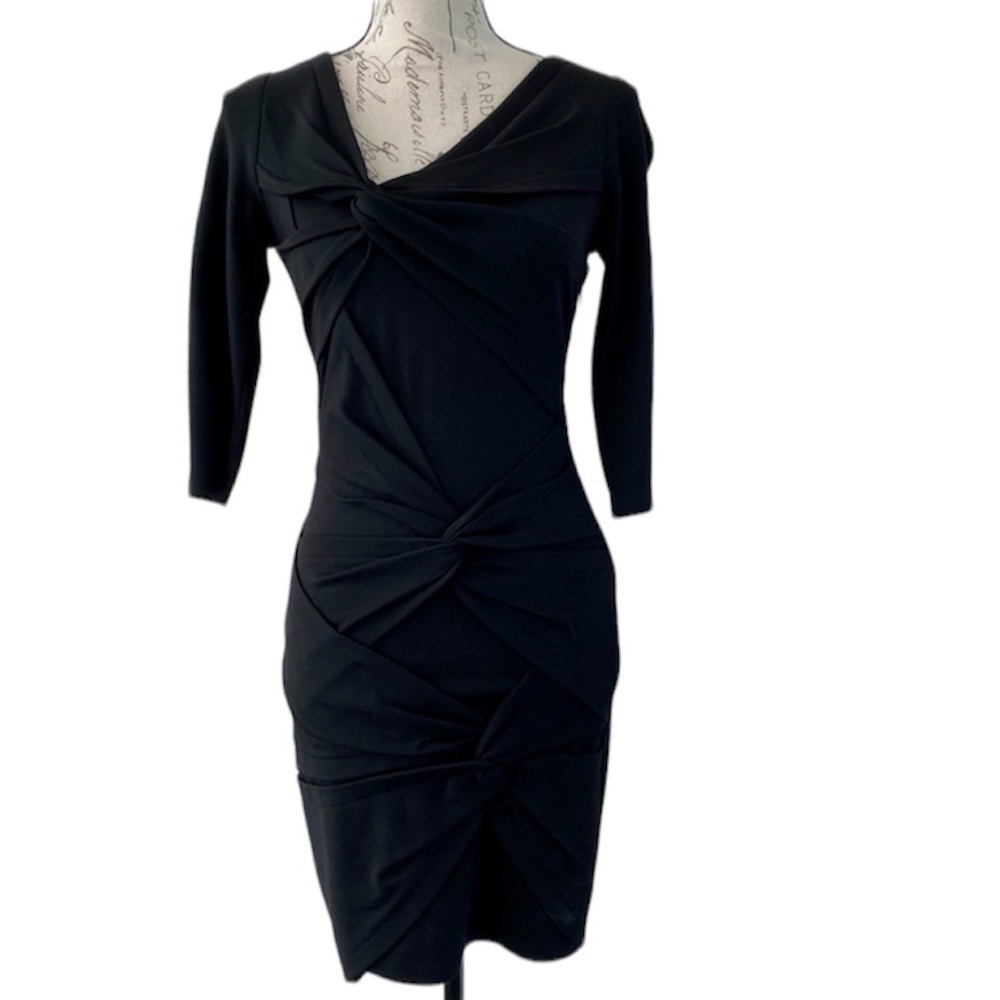 Robert Rodriguez Black Twist Dress